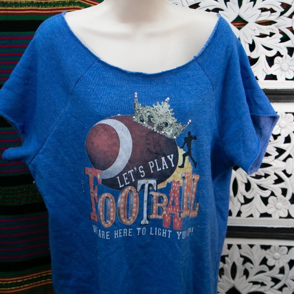 Lets Play Football Fleece Sweater - Picture 1 of 4